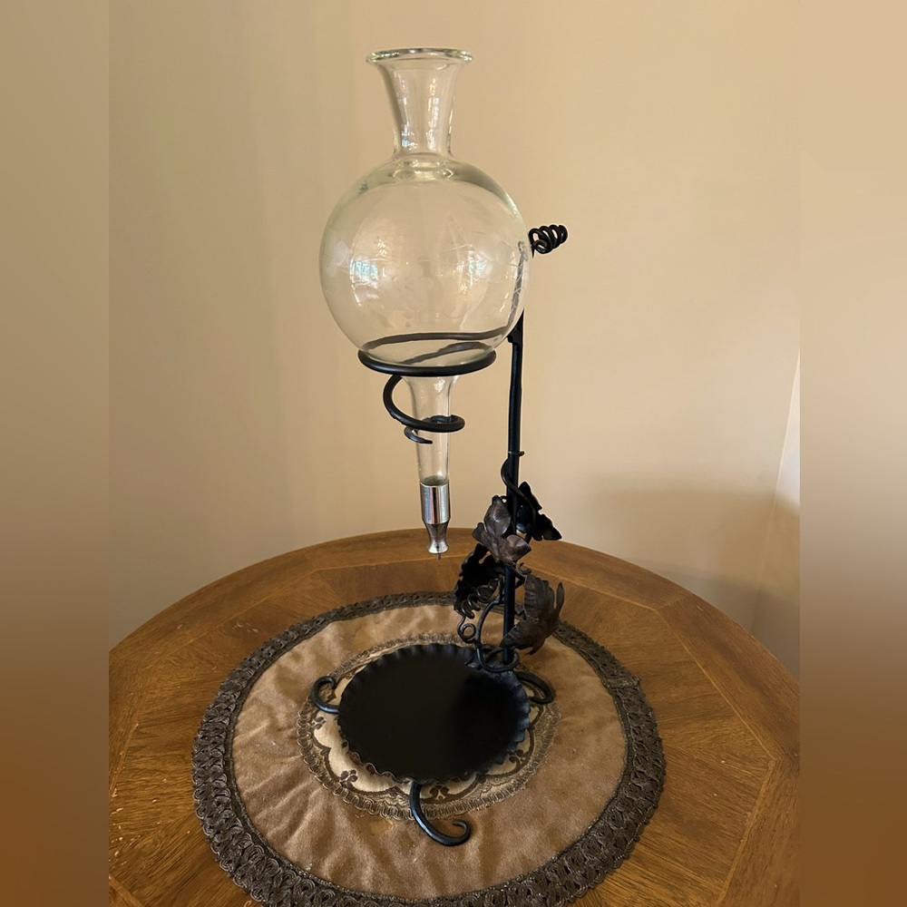 Vintage Austrian Inverted Wine Decanter - Picture 1 of 3